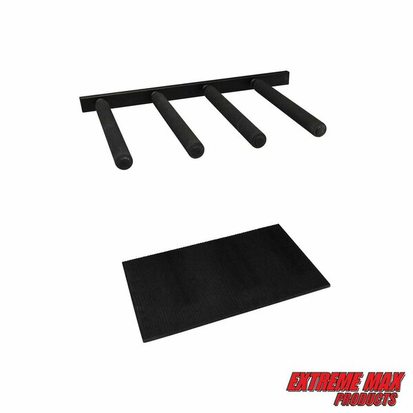 Extreme Max Extreme Max 3006.8474 Vertical Surfboard/SUP Storage Rack - 4 Arm 3006.8474